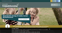 Desktop Screenshot of friskoler.dk